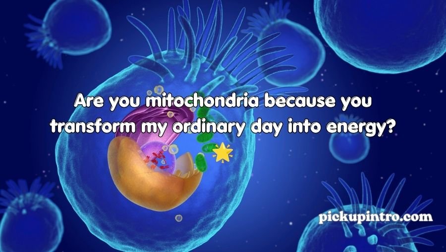 Funny cellular humor inspired by the powerhouse of the cell