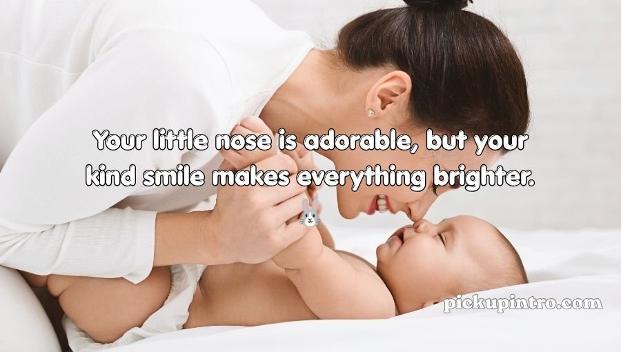 Nose Pickup Lines