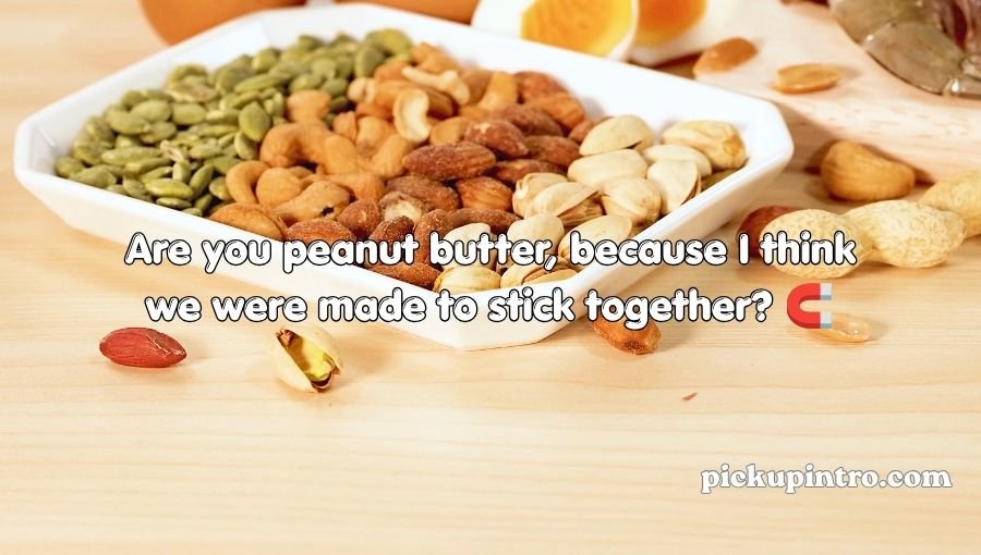 Nuts Pickup Lines
