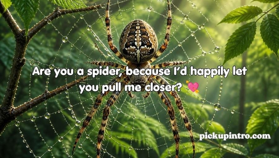 Spider Pickup Lines