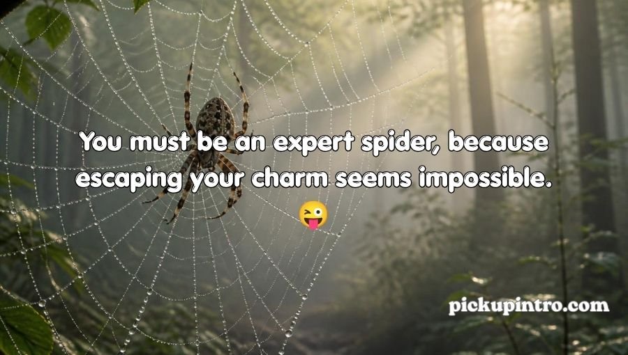 Spider Pickup Lines