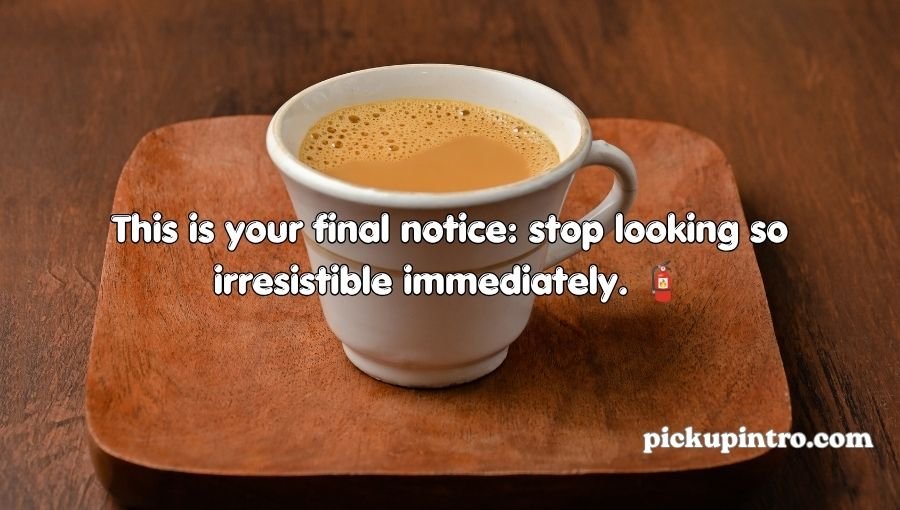 Creative tea wordplay concept with cups and tea leaves