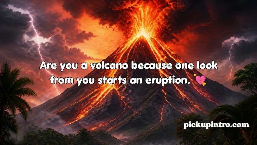 Volcano Pickup Lines