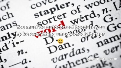 Word Pickup Lines