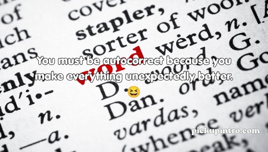 Word Pickup Lines