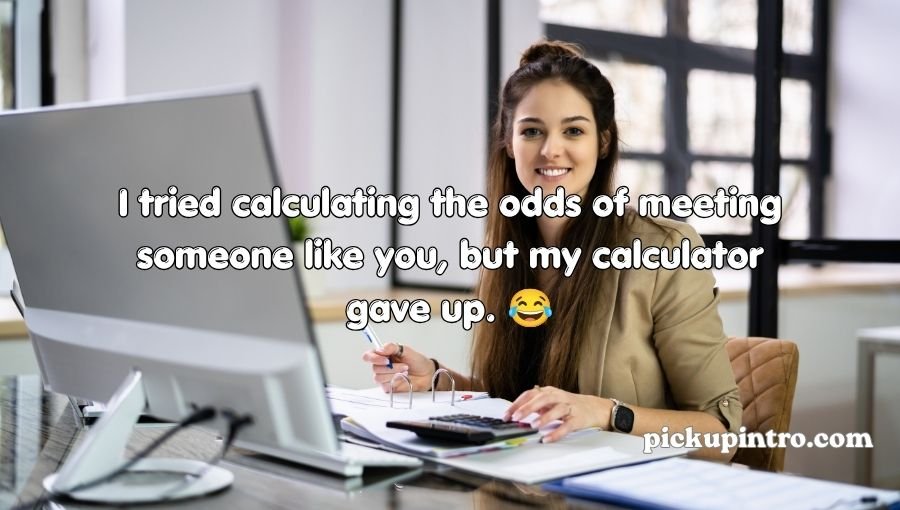 Accountant Pickup Lines