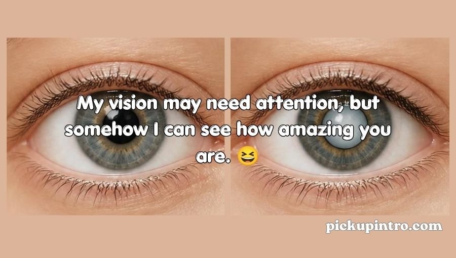 Cataract Pickup Lines