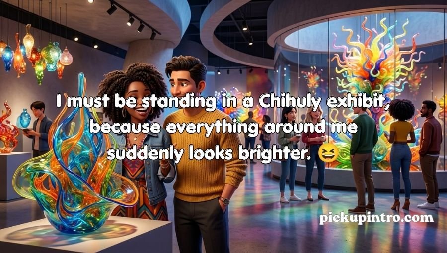 Chihuly Pickup Lines