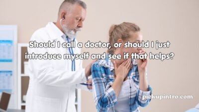 Cough Pickup Lines
