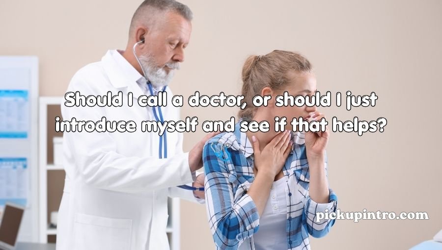Cough Pickup Lines