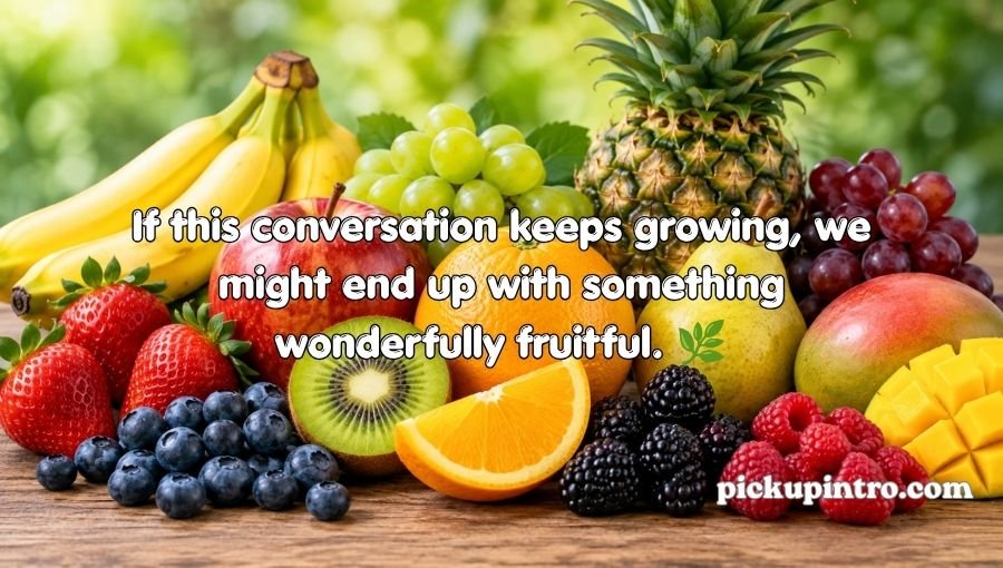 Fruit Pick Up Lines
