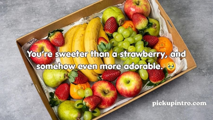 Fruit Pick Up Lines