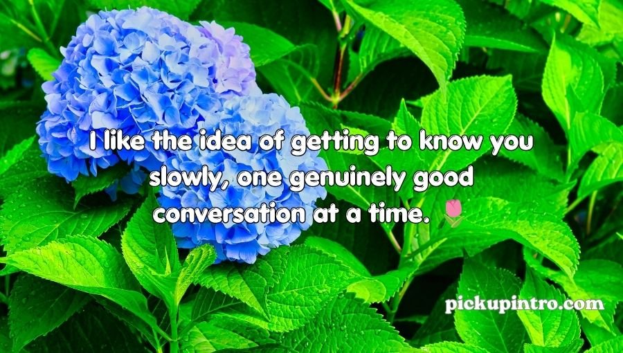 Green-Blue Pickup Lines
