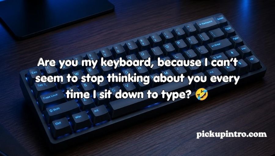 Keyboard Pickup Lines