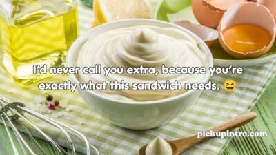 Mayonnaise Pickup Lines