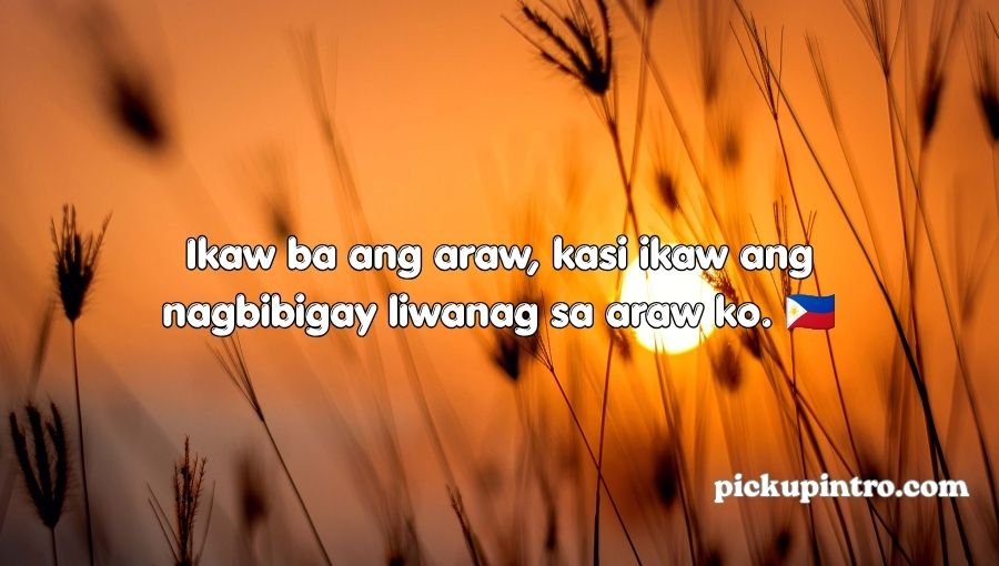 Sun Pickup Lines