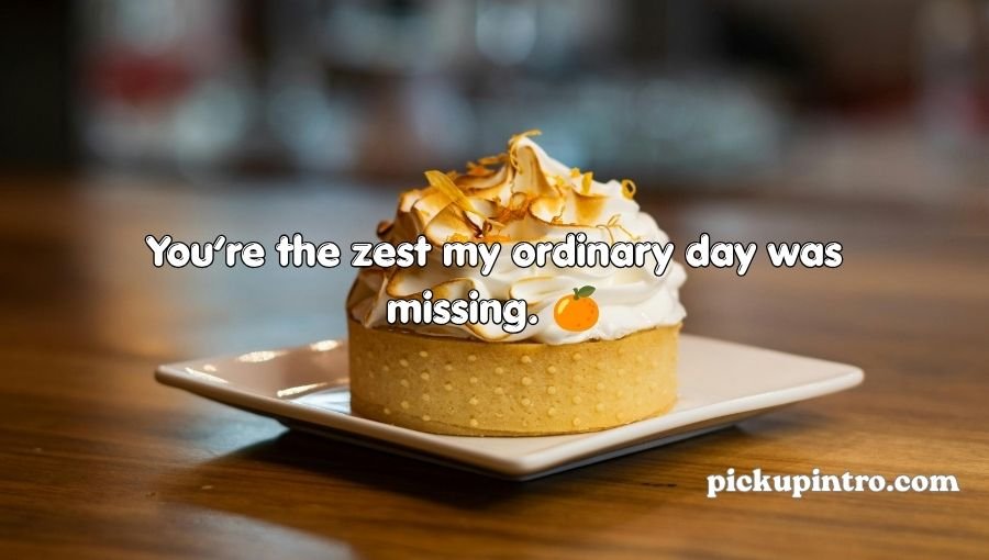 Tart Pickup Lines