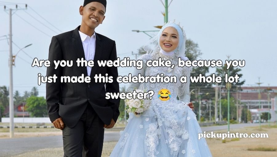 Wedding Pickup Lines