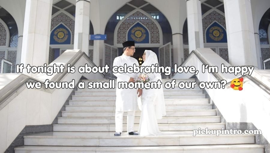 Wedding Pickup Lines