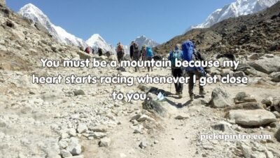 Hiking Pick Up Lines