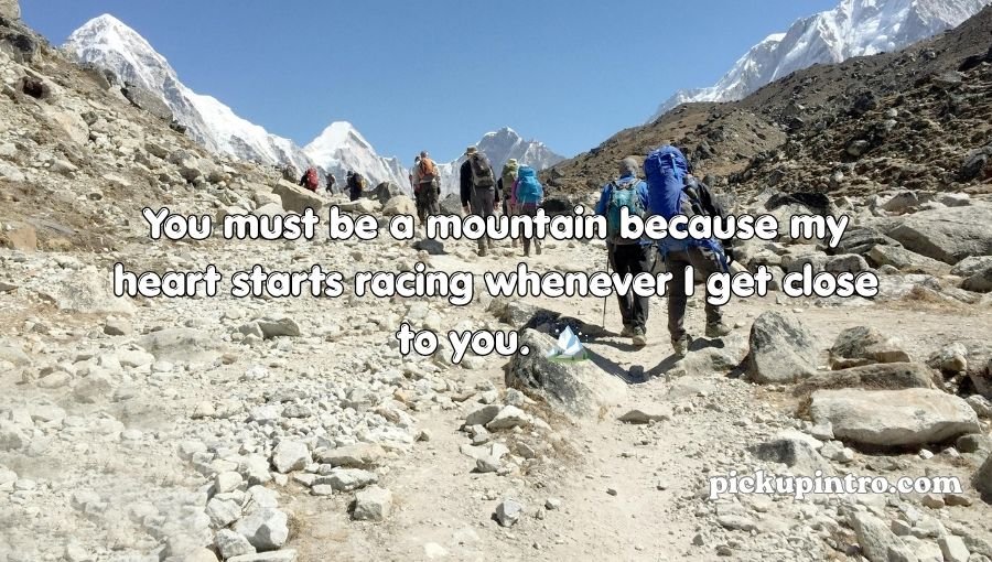 Hiking Pick Up Lines
