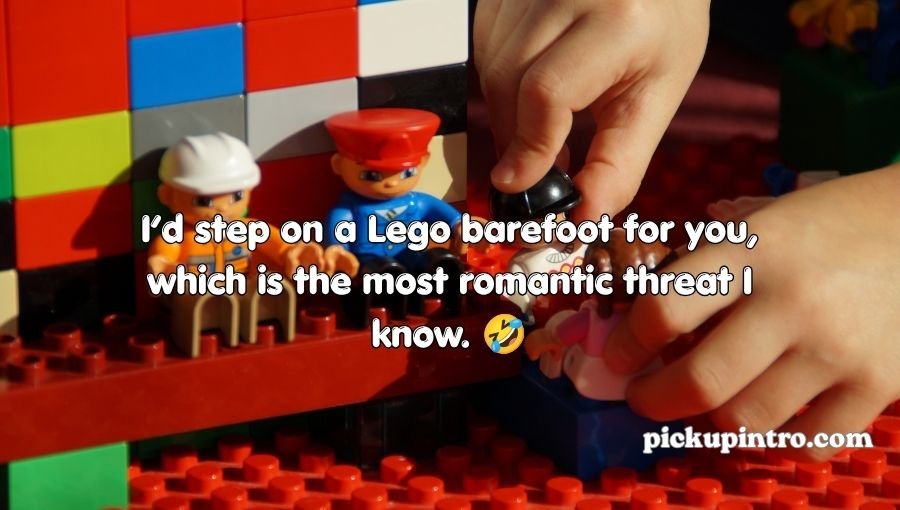 Lego Pickup Lines