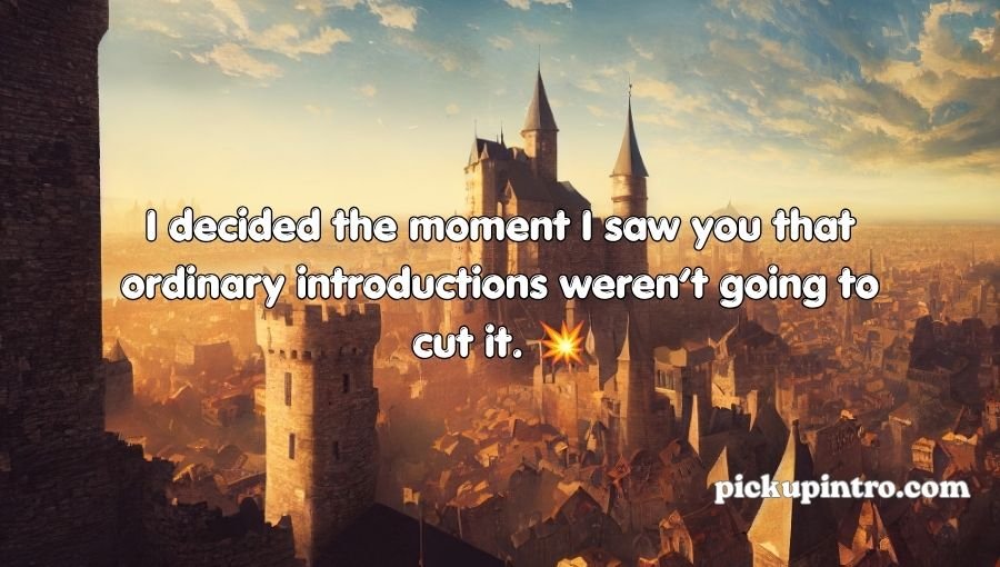Medieval Pickup Lines