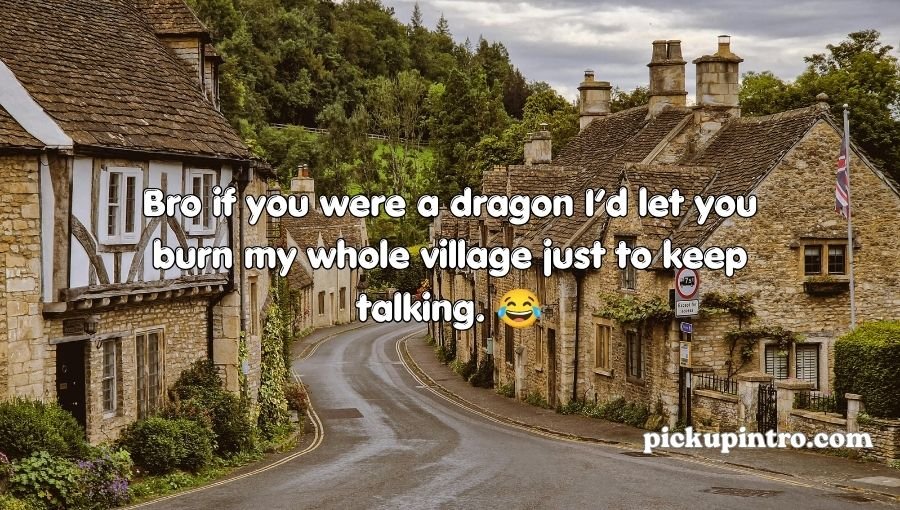 Medieval Pickup Lines