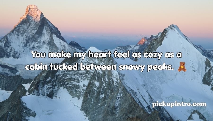 Mountain Pickup Lines