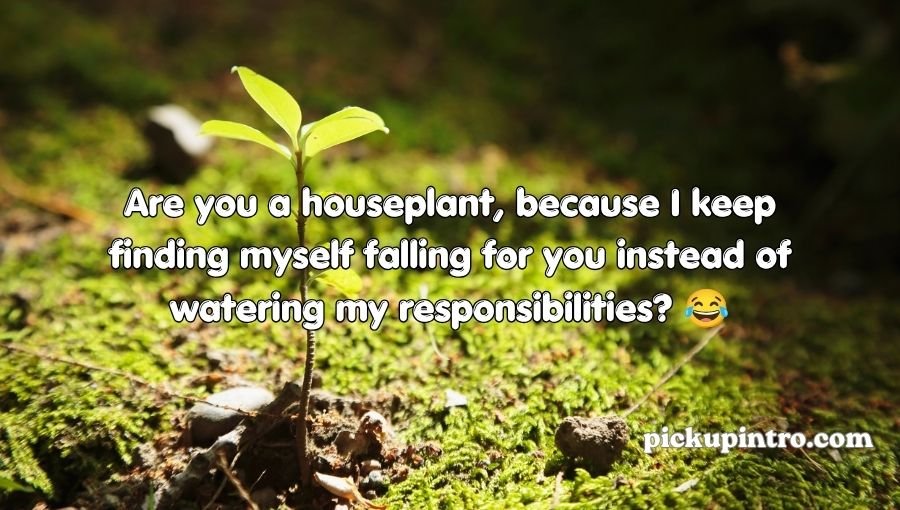 Plant Pick Up Lines