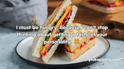 Sandwich Pickup Lines