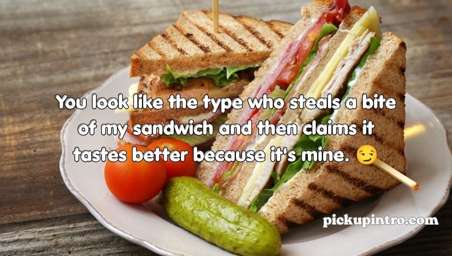 Sandwich Pickup Lines