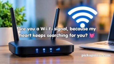 Wifi Pickup Lines