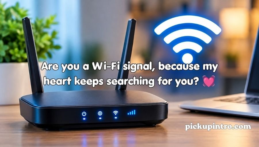 Wifi Pickup Lines